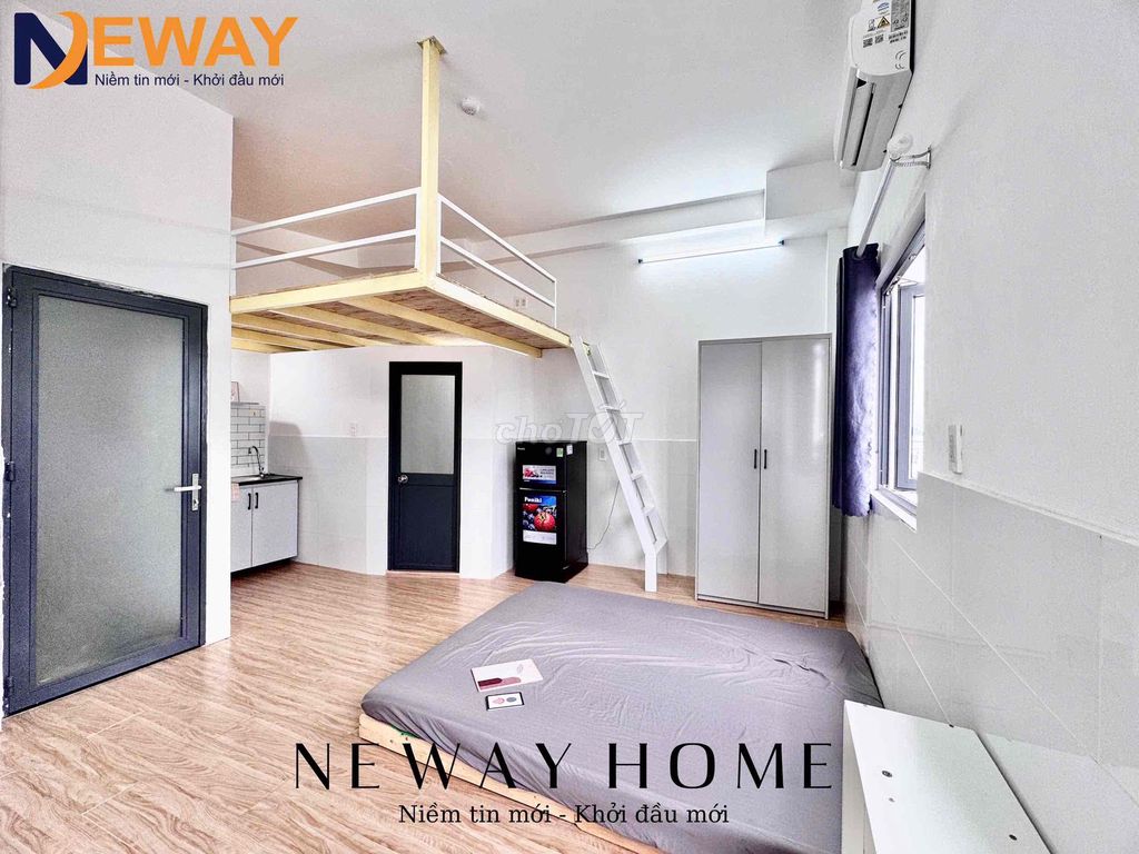 Phòng trọ có gác tại Tân Hòa Đông 32m² giá 3.5 triệu - Full nội thất tiện nghi!