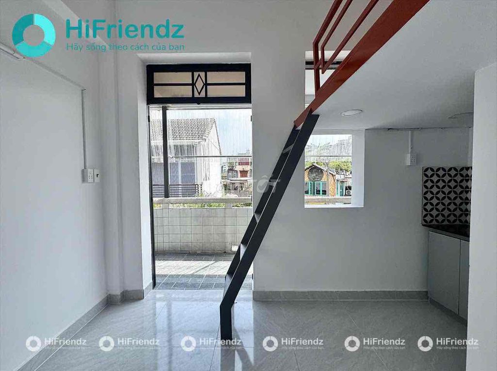 Căn hộ duplex ban công & cửa sổ trời 35m² giá 4 triệu - Nhà mới 100%!