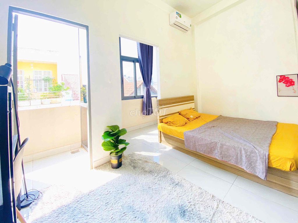 Cho thuê Studio Bùi Đình Tuý 30m² giá 4.6 triệu - Đầy đủ nội thất, vào ở ngay!