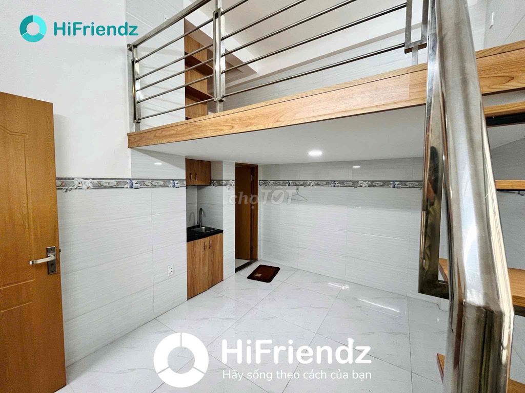 Phòng gác đẹp 30m² tại Sầm Sơn, Tân Bình chỉ 5.5 triệu - Tiện nghi đầy đủ, giờ giấc tự do!