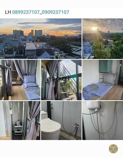 Phòng cho thuê Lý Đạo Thành, Quận 8, 10m² giá 1.7 triệu - View vườn, full nội thất