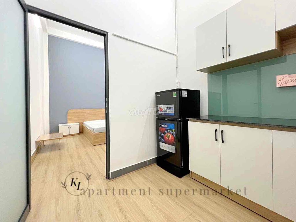 Căn hộ 1 Phòng Ngủ Tách Bếp 40m² giá 5.5 triệu - Full nội thất, máy giặt riêng