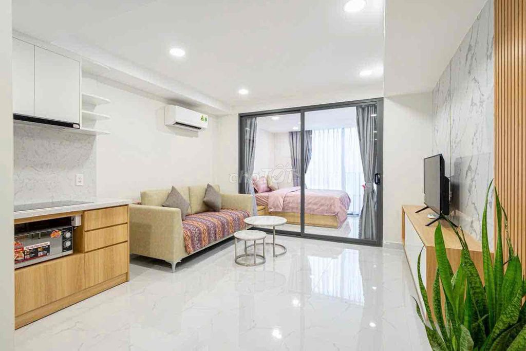 Căn hộ 1 phòng ngủ Trần Đình Xu 45m² giá 15 triệu - Nội thất cao cấp, an ninh tốt