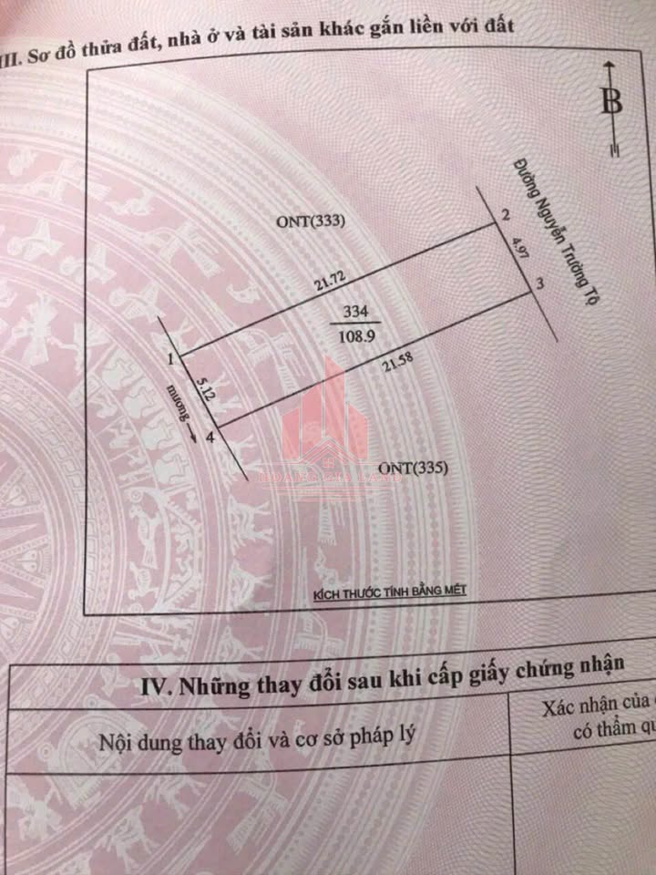 Đất mặt đường Nguyễn Trường Tộ, phường Hưng Đông, 108.9m² - Vị trí đắc địa, giá thỏa thuận!