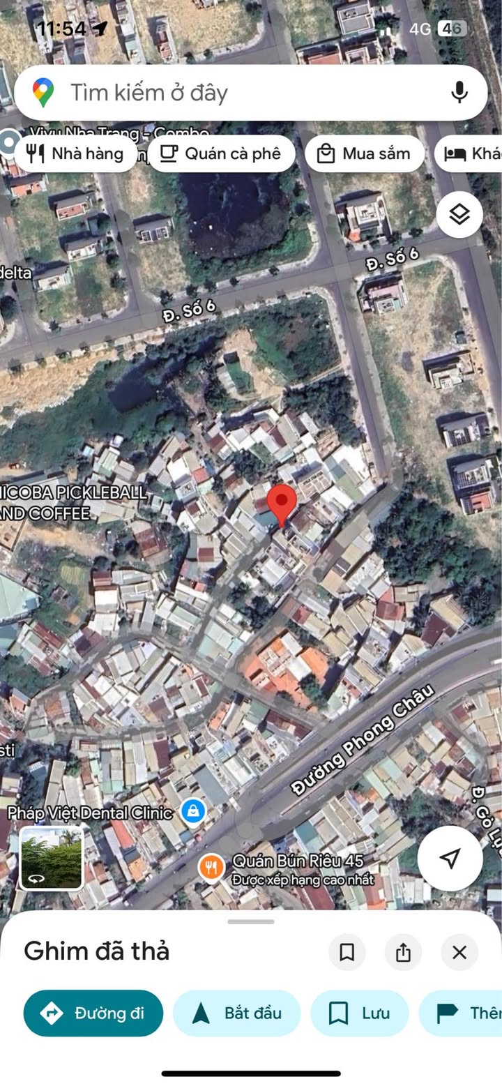 Bán đất tặng nhà cấp 4 đường Phong Châu Nha Trang 64.7m² giá 1.9 tỷ - Cơ hội đầu tư hấp dẫn!