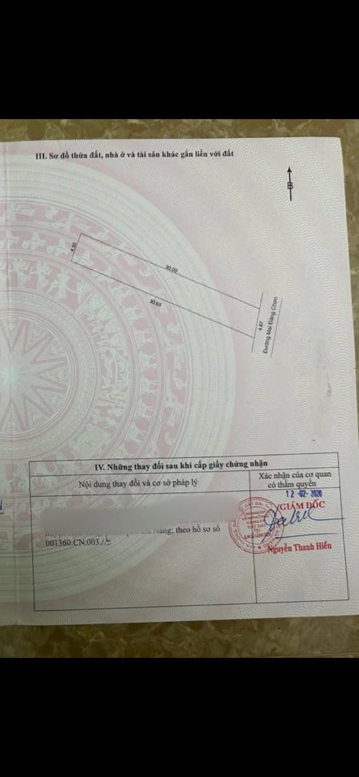 Đất nền Ngũ Hành Sơn Đà Nẵng 139m² giá 5 tỷ - Chính chủ cần bán gấp!