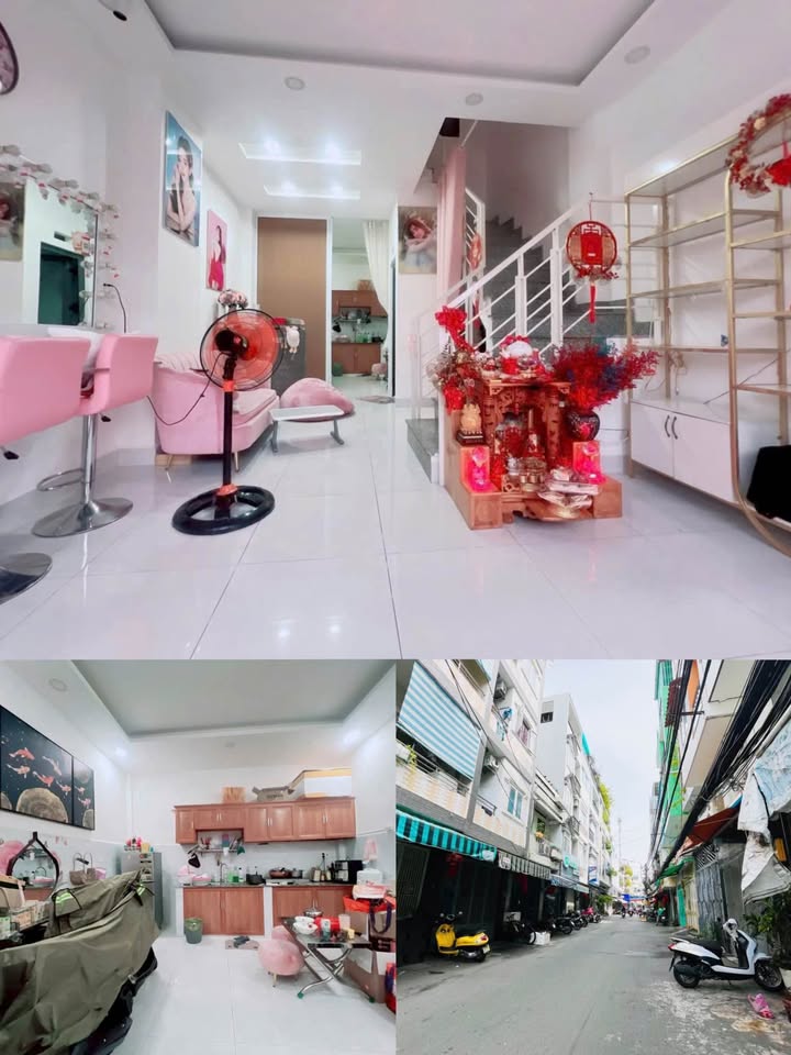 Nhà mặt tiền đường số Vĩnh Hội 40,5m² giá 9.3 tỷ - Kinh doanh hiệu quả!