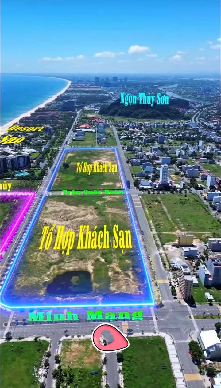 Đất nền Khu Saphia - Đà Nẵng 140m² giá 19 tỷ - Vị trí đắc địa gần biển