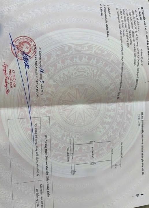 Đất nền An Đồng Hải Phòng 200m² giá 11 tỷ - Cơ hội đầu tư vàng!