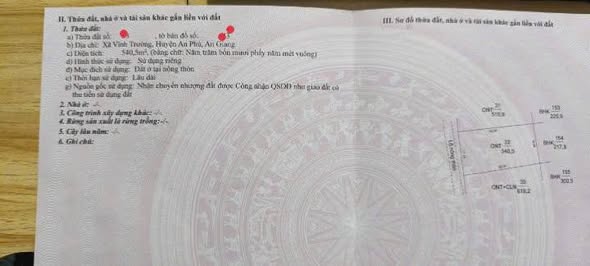 Đất nền Vĩnh Trường, An Phú 561m² giá 900 triệu - Cơ hội đầu tư tuyệt vời!