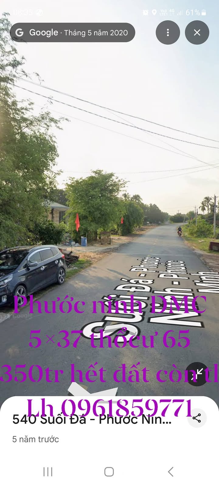 Đất nền Phước Ninh, Tân Uyên 185m² giá 350 triệu - Sổ hồng thổ cư chính chủ!