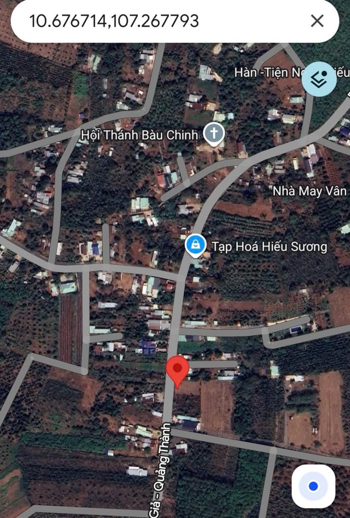 Đất thổ cư mặt tiền Liên Xã Bình giả Quãng Thành 584.5m² giá 5.362 tỷ - Đầu tư sinh lời ngay!