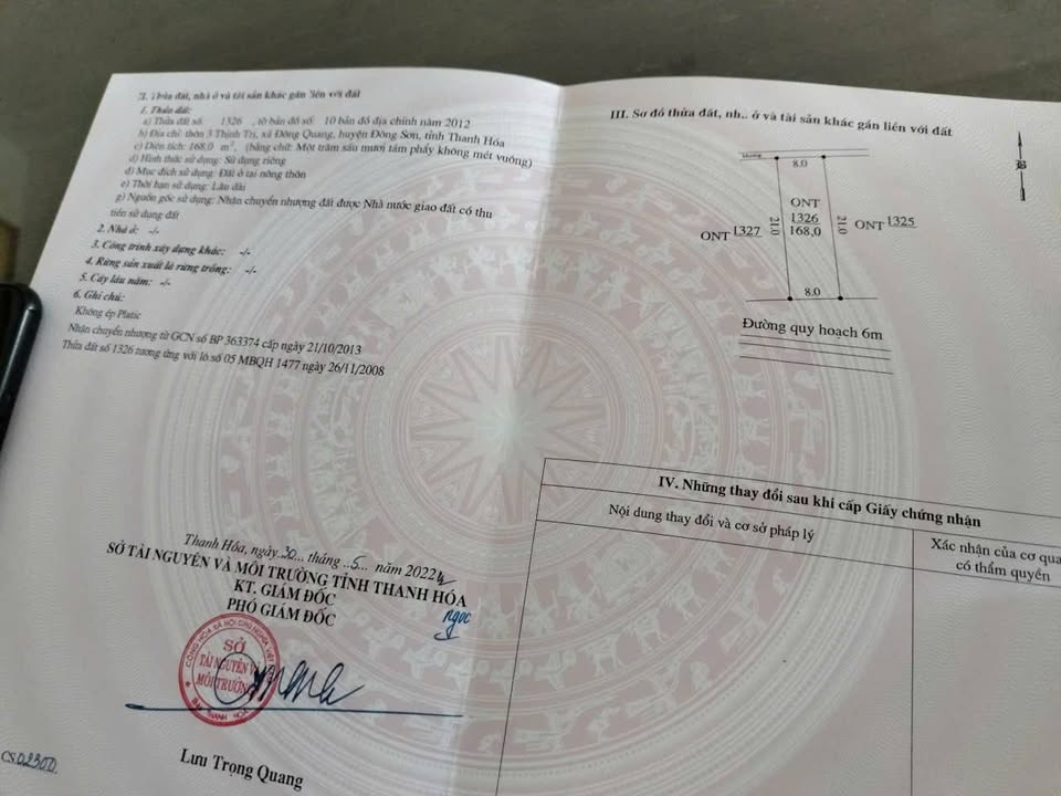 Đất biệt thự phường Đông Quang 168m² giá 2 tỷ - Vị trí trung tâm đắc địa!