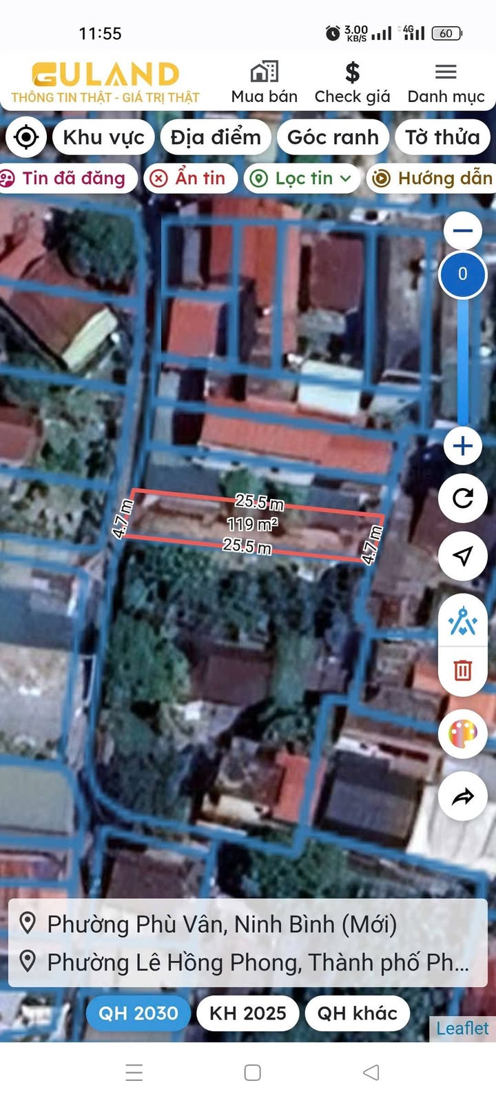 Đất nền Phường Lê Hồng Phong 118m² giá chỉ 2.6 tỷ - Cơ hội đầu tư tuyệt vời!