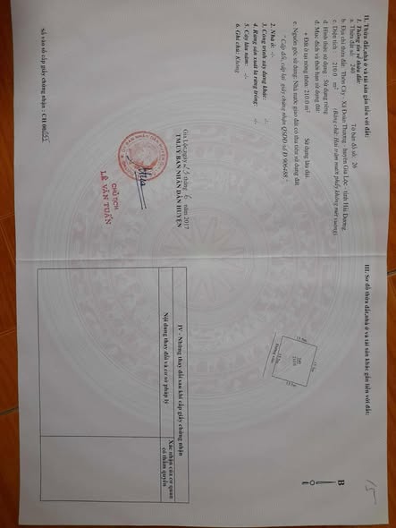 Đất nền thổ cư 210m² tại thôn Cáy, Gia Lộc, Hải Dương - Mặt tiền 15.5m, đầu tư sinh lời!