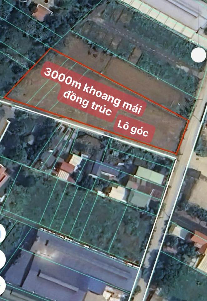Đất nền thôn Khoang Mái, xã Đồng Trúc 3000m² giá 73.78 tỷ - Cơ hội đầu tư hấp dẫn!