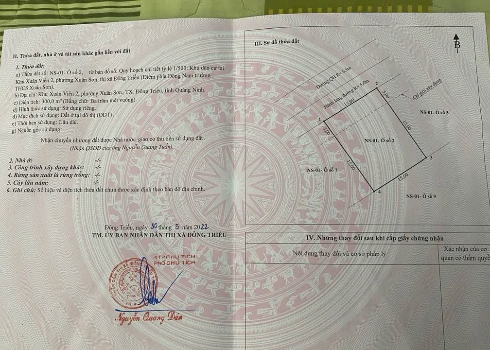 Biệt thự Xuân Viên 2 Đông Triều 300m² giá 2.97 tỷ - Vị trí đẹp, tiện ích đa dạng!