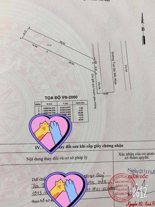 Đất mặt tiền đường Hai Bà Trưng, Dĩ An 200m² giá 9 tỷ - Cơ hội đầu tư hấp dẫn!