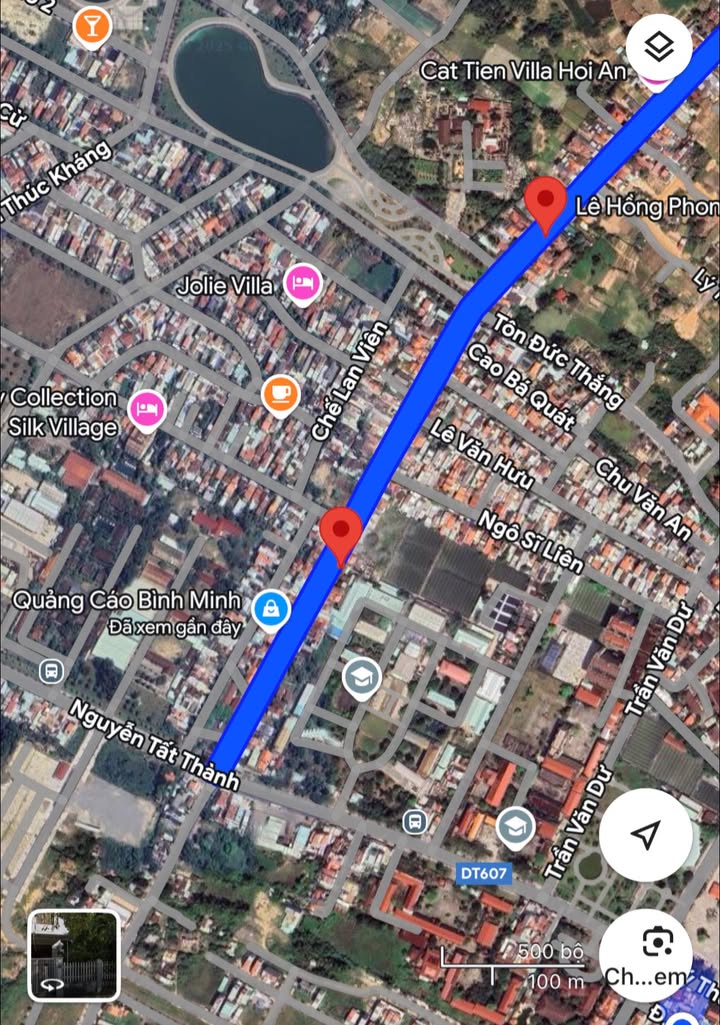 Bán nhà mặt tiền Lê Hồng Phong, Hội An 100m² giá 6 tỷ - Tiềm năng đầu tư lớn!