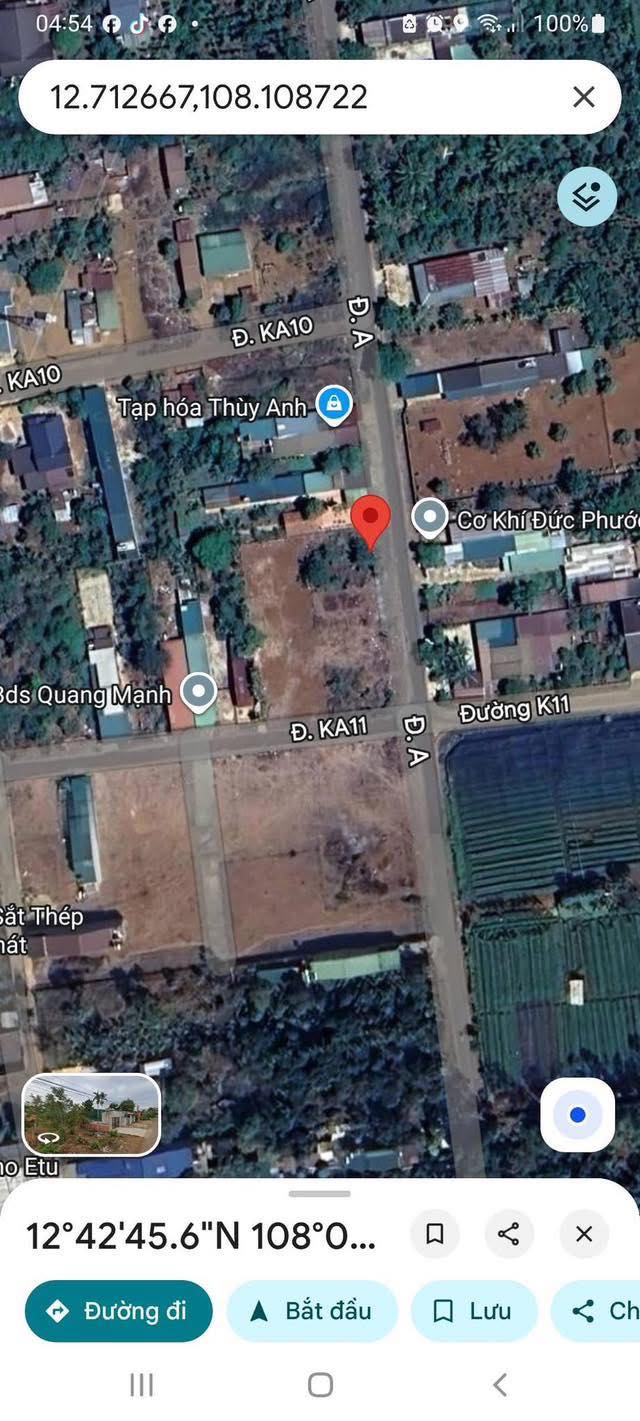 Bán gấp FrontHouse mặt tiền đường Krong A, Tân An, 190m² - Giá chỉ 2.66 tỷ!