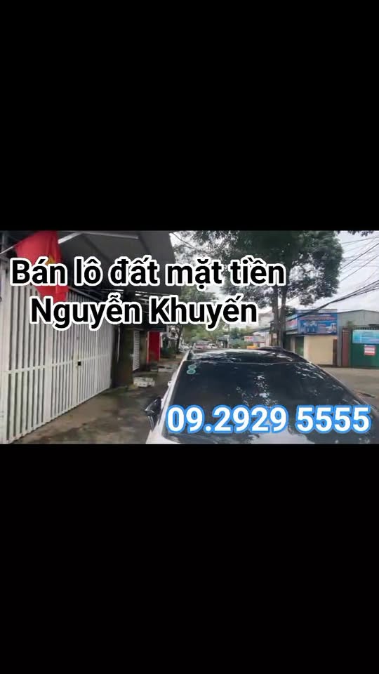 Đất mặt tiền kinh doanh Nguyễn Khuyến, BMT 80m² giá 6.85 tỷ - Vị trí đắc địa, sinh lời cao!