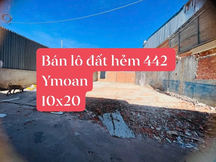 Lô đất thổ cư Y Moan Buôn Ma Thuột 200m² giá 2.7 tỷ - Đầu tư sinh lời ngay!