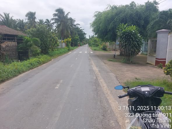 Đất nền 168m² Song Lộc Châu Thành Trà Vinh - Chỉ 100 triệu, cơ hội đầu tư tuyệt vời!