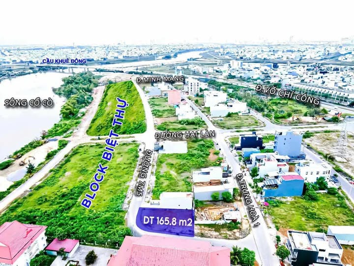 Đất lô góc Minh Mạng 166m² giá 6.98 tỷ - View sông Hàn, cơ hội đầu tư cực tốt!