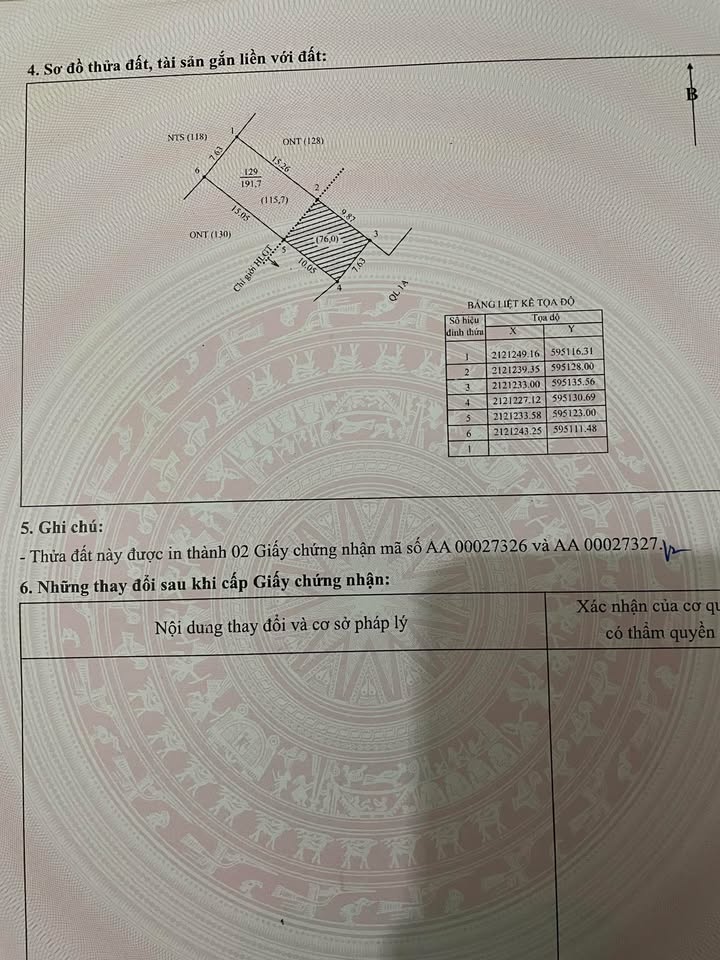 Đất mặt Quốc Lộ 1A Quỳnh Thạch 121.6m² giá 4 tỷ - Tiềm năng sinh lời cao!