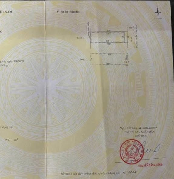 Nhà 2 tầng đường Trần Văn Giáp, Đà Nẵng 82.5m² - Mặt tiền rộng, giá tốt!