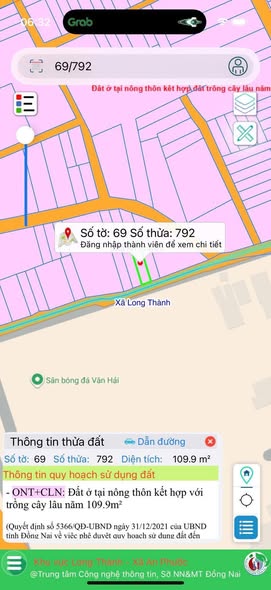 Đất nền ấp 3 xã An Phước 110m² giá 2.6 tỷ - Sổ hồng chính chủ!