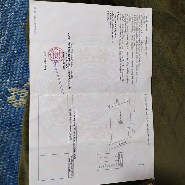 Đất nền Nghĩa Hòa Tư Nghĩa 438m² - Cơ hội đầu tư hấp dẫn!