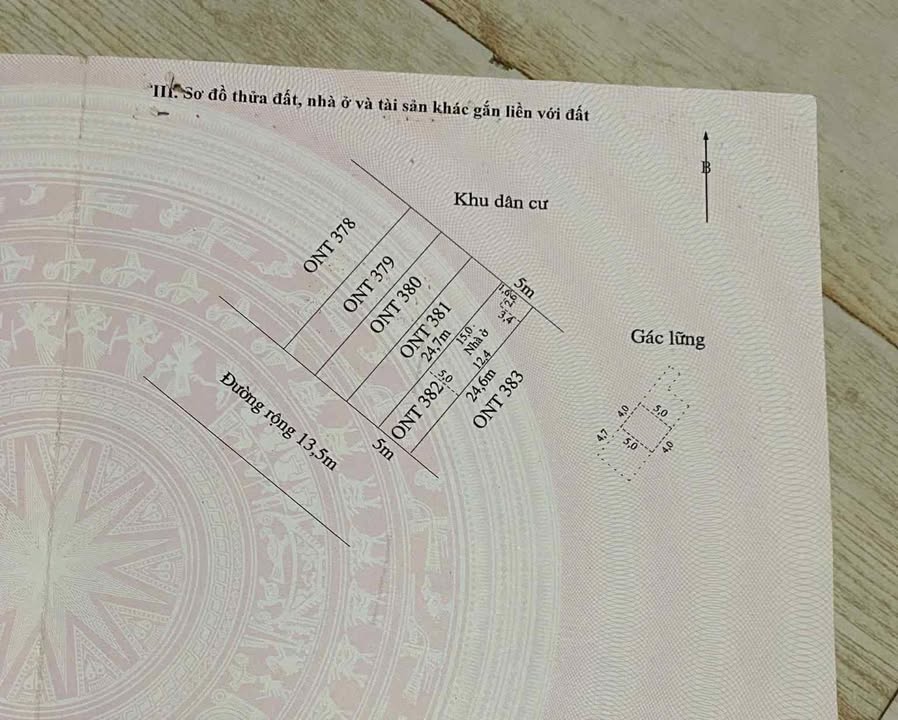 Nhà cấp 4 Cẩm Hà Hội An 123m² giá 2 tỷ - Đường quy hoạch 13,5m