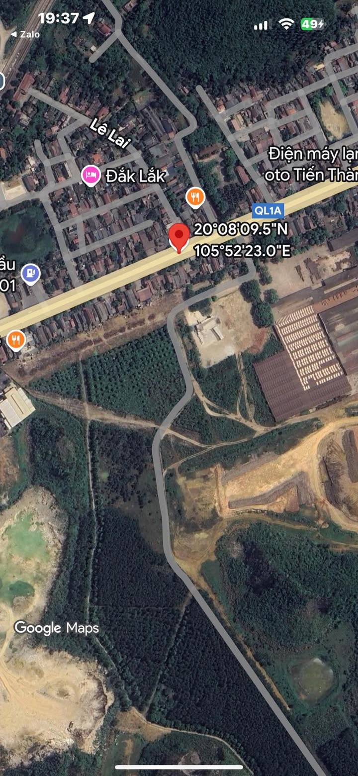 Đất mặt tiền Quốc lộ 1A, phường Trung Sơn, Tam Điệp, Ninh Bình 67.49m² - Kinh doanh đắc địa!