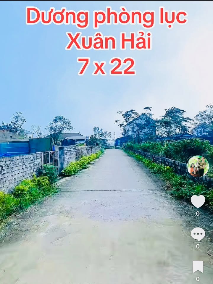 Đất nền Xuân Hải Nghi Xuân 308m² giá 1.8 tỷ - Cơ hội đầu tư không thể bỏ lỡ!