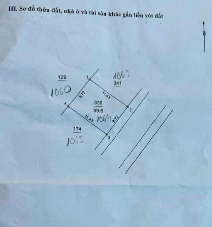 Đất dịch vụ Bồ Câu Chiến Sĩ Lai Xá 99.6m² - Vị trí đẹp, giá đầu tư!