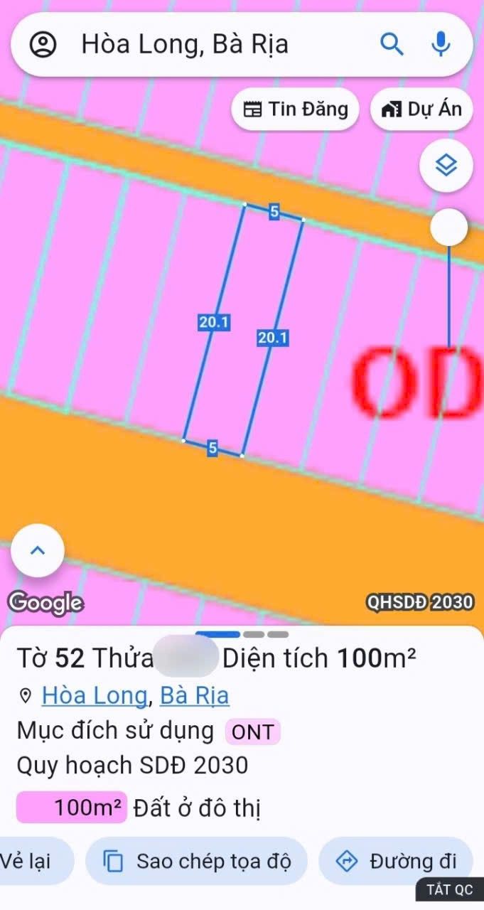 Nhà riêng Phường Tam Long Bà Rịa 100m² giá 1.1 tỷ - Sổ đỏ chính chủ, pháp lý đầy đủ!