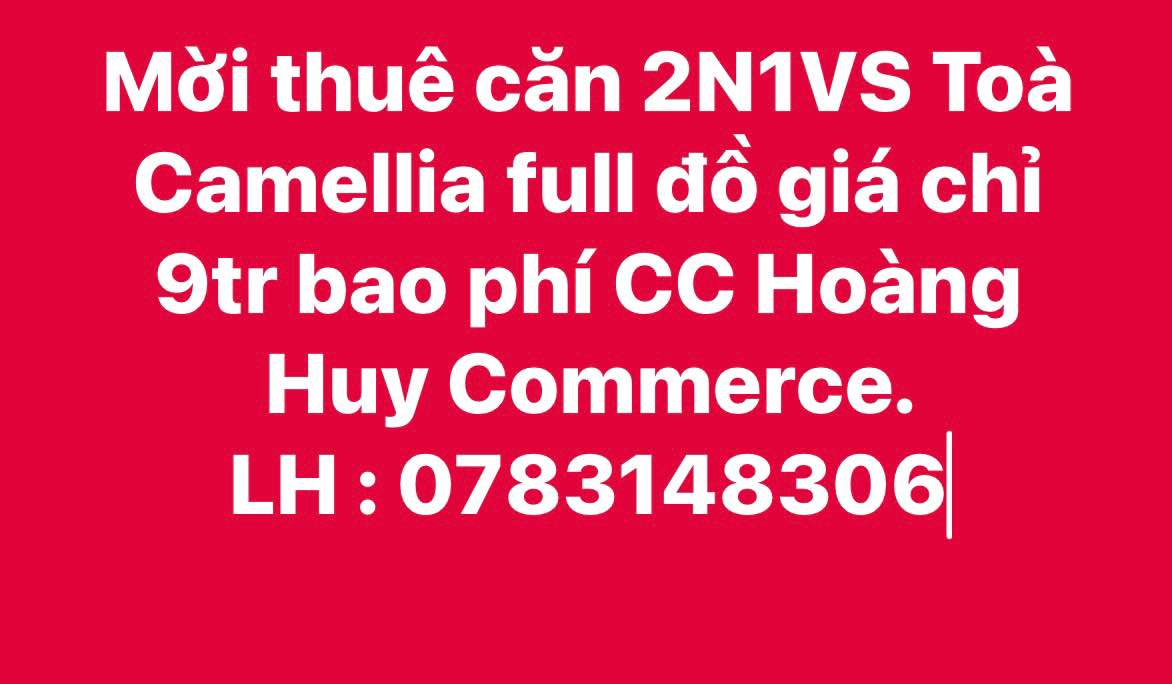 Căn hộ 2PN 1VS đường Võ Nguyên Giáp, quận Lê Chân - Chỉ 9 triệu/tháng, đầy đủ nội thất!