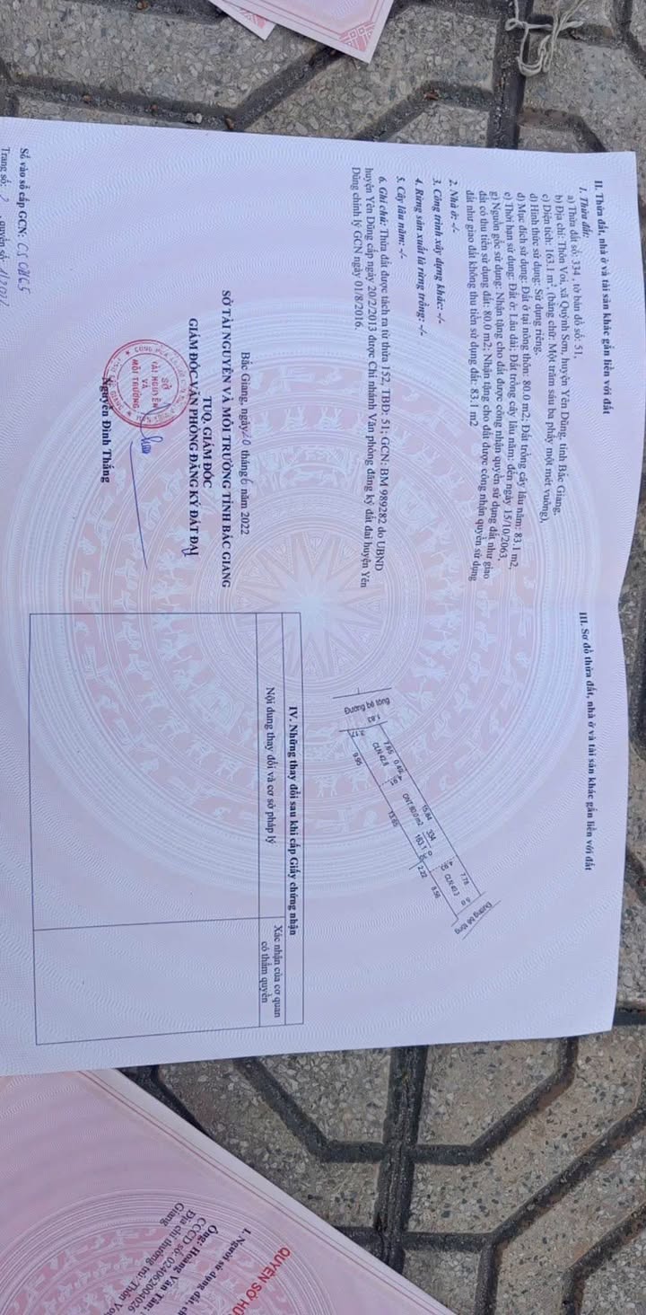 Đất thổ cư 80m² tại Quỳnh Sơn, Yên Dũng, Bắc Giang - Giá cực tốt chỉ 1,xxx triệu!