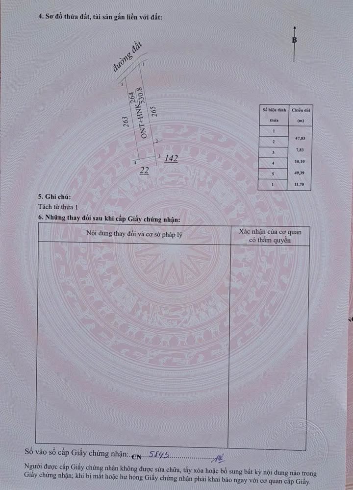 Đất nền Cư Ni, Ea Kar 530.8m² giá 280 triệu - Cơ hội đầu tư hấp dẫn!