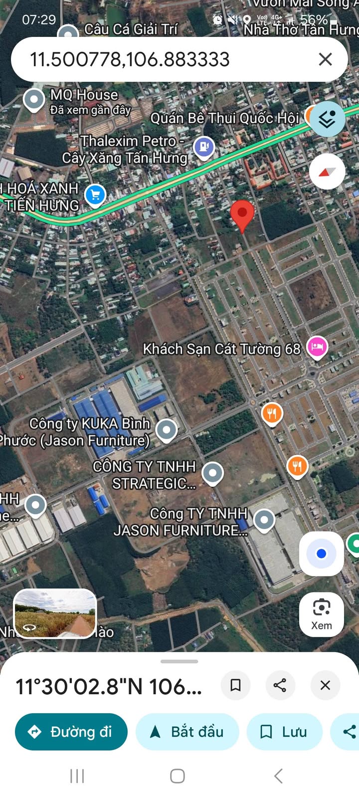 Đất nền Hẻm 281, Tiến Hưng, 165m² giá 1.1 tỷ - Đầu tư sinh lời ngay!