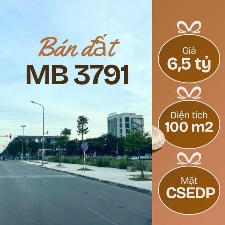 Đất nền mặt đại lộ Trịnh Kiểm 100m² - Sổ đỏ chính chủ, giá tốt cho đầu tư!