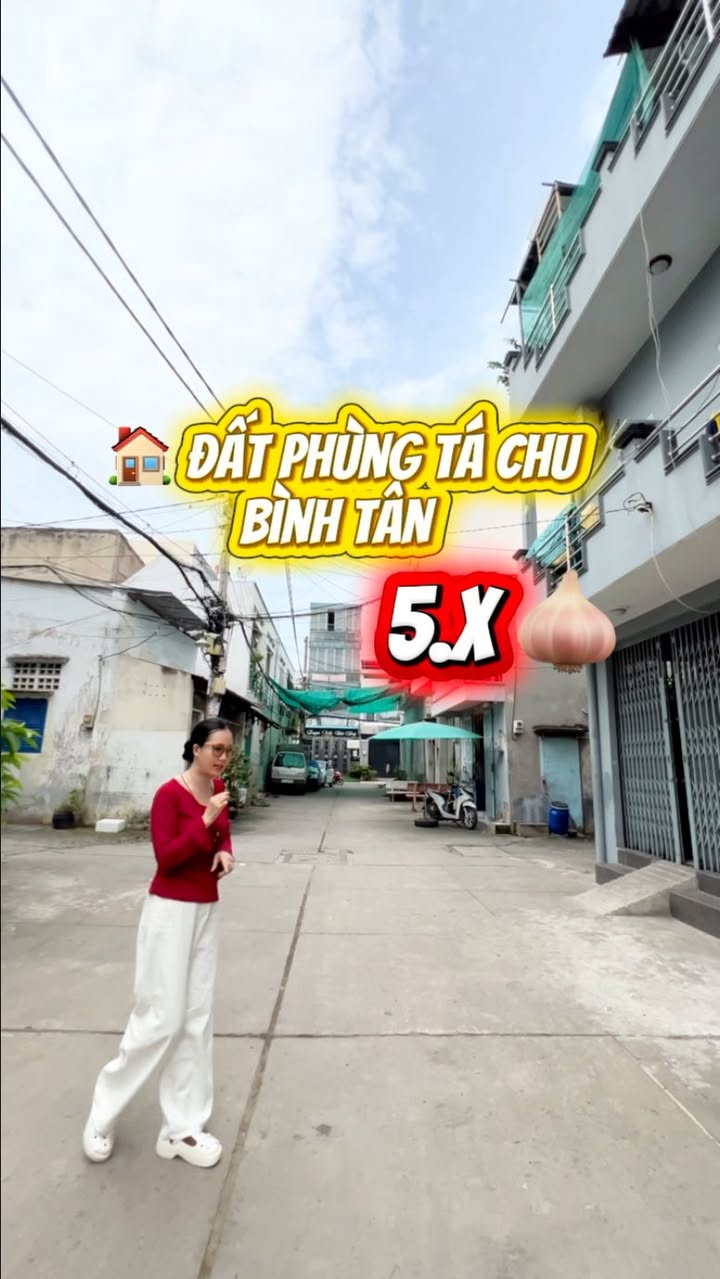 Nhà phố Hẻm 1/ Phùng Tá Chu, Bình Tân 51.6m² giá 5.8 tỷ - Chính chủ bán gấp!
