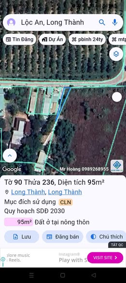 Đất nền Long Thành 8445m² giá thỏa thuận - Đầu tư sinh lời lý tưởng!