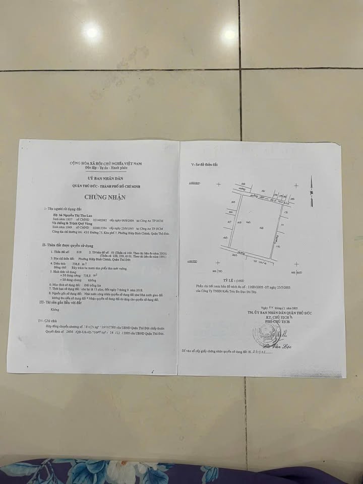 Đất nền liền kề Thủ Đức 75m² giá 1.5 tỷ - Cơ hội đầu tư hấp dẫn!