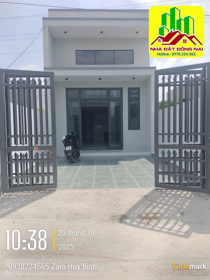 Nhà gác lửng 100m² xã Bình Minh Đồng Nai - Sổ riêng thổ cư, giá chỉ 1 tỷ!