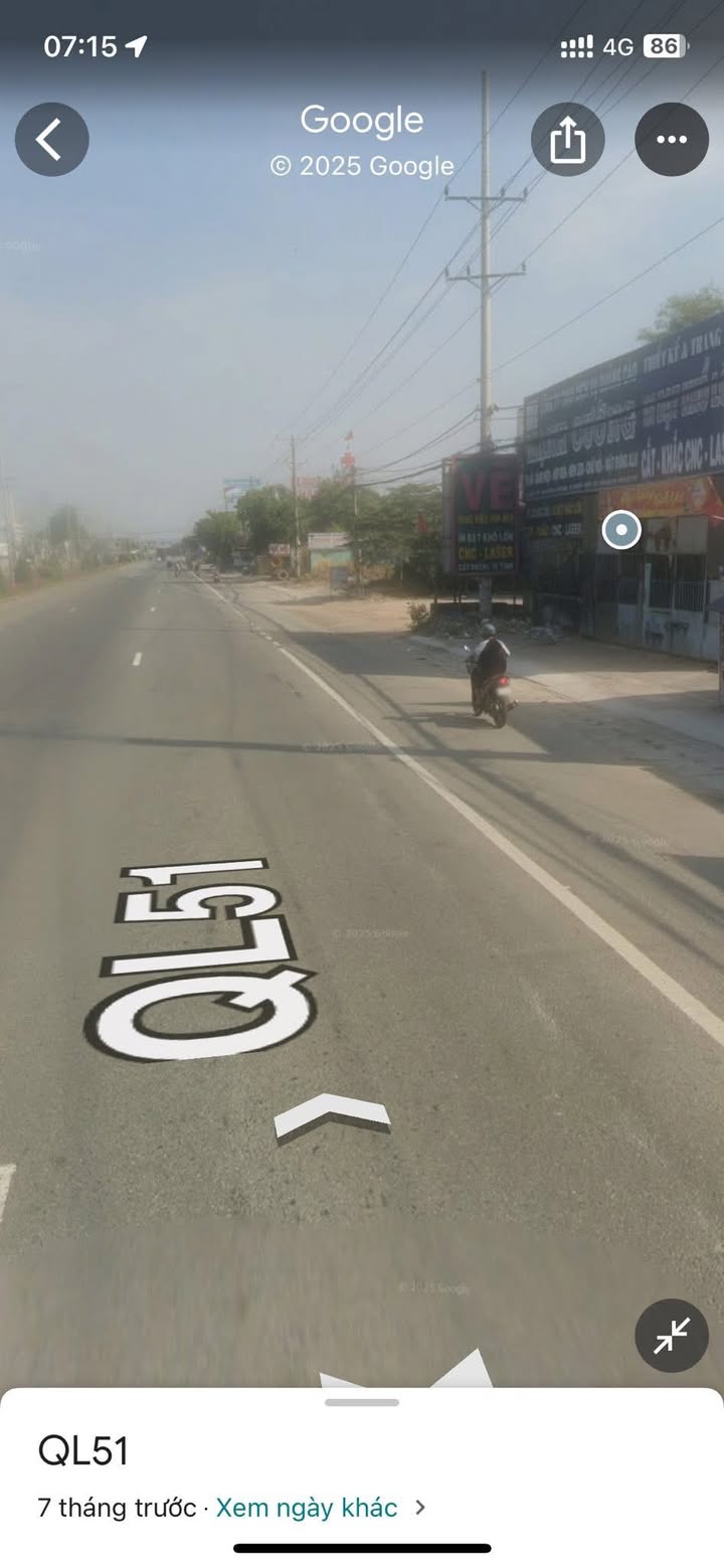 Nhà mặt tiền Quốc Lộ 51, phường Mỹ Xuân - Cho thuê kinh doanh thuận lợi