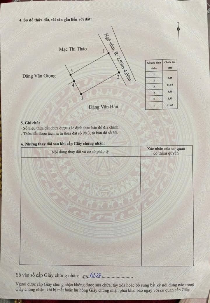 Đất nền Hữu Bằng, Kiến Thụy 67,7m² giá 800 triệu - Cơ hội đầu tư tuyệt vời!