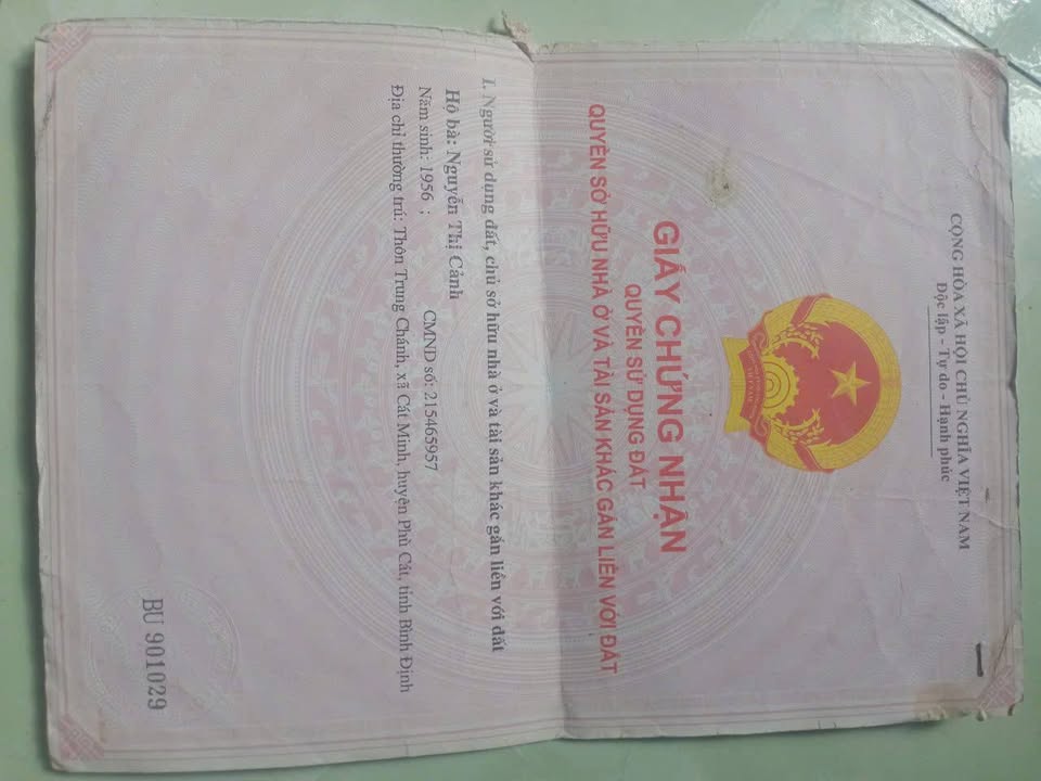 Lô đất Cát Minh 380m² giá 135 triệu - Sổ hồng chính chủ, bao tranh chấp!