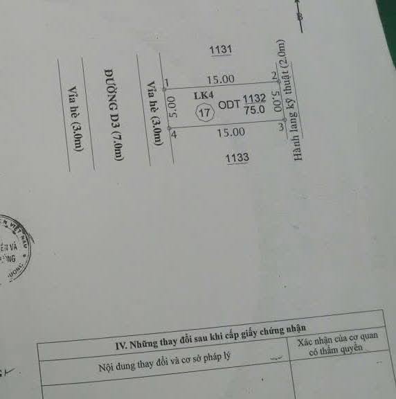 Đất nền KDC Tân Long 1, Uyên Hưng 75m² giá 1.37 tỷ - Sổ hồng chính chủ!